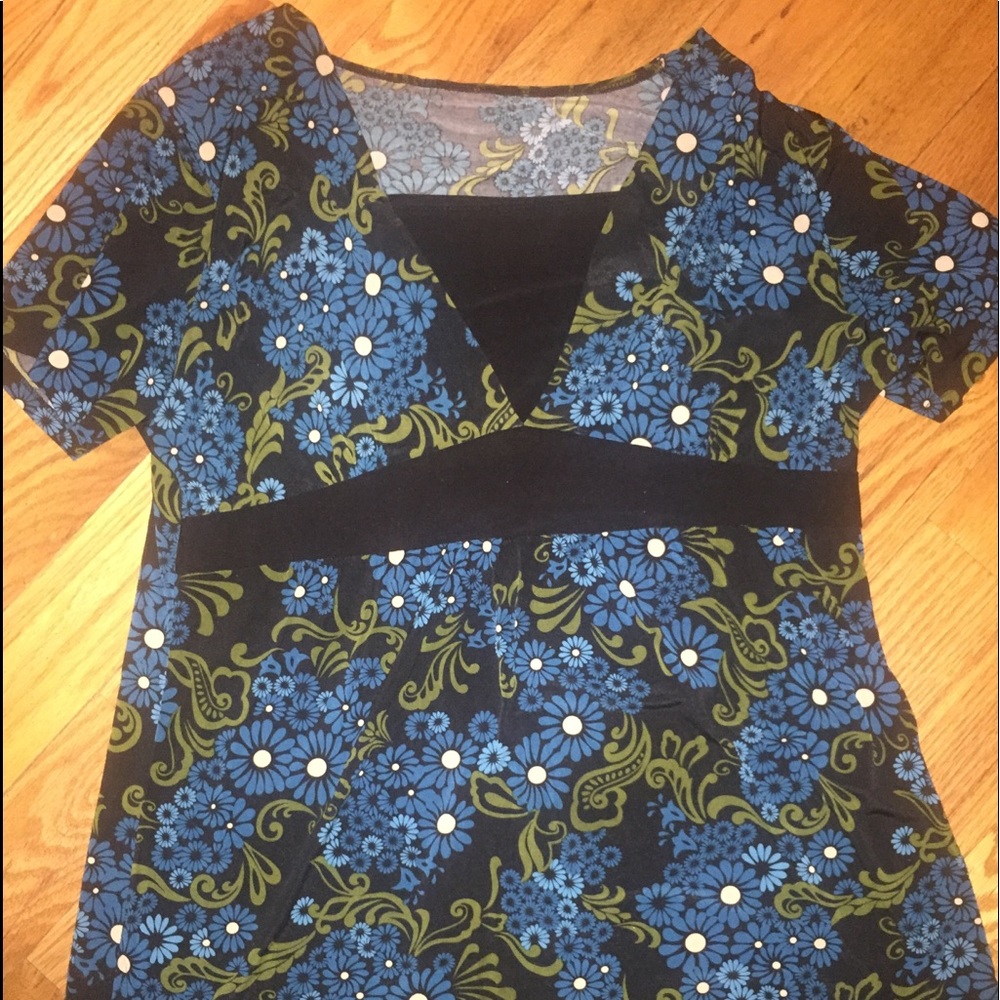 Short Sleeve Jersey Tunic Top